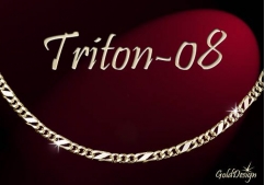 Triton 08 - řetízek zlacený